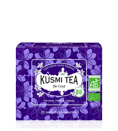 Kusmi Tea Porcovaný bylinný čaj Be Cool Bio, 20 sáčků 21654A1120