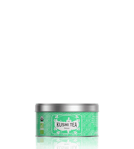 Kusmi Tea Sypaný bylinný čaj Detox Bio, kovová dóza 20 g 21640A1030