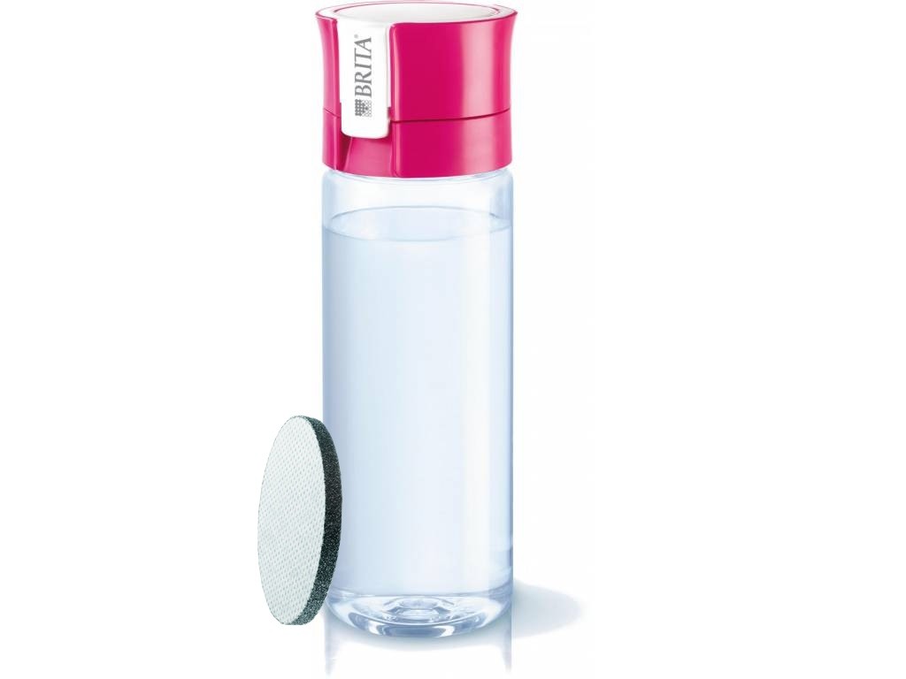 Brita Filtrační láhev na vodu Fill&Go Vital, růžová, 0,6 l 1020102