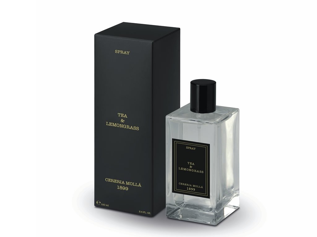 Cereria Mollá Vůně do bytu ve spreji Tea & Lemongrass, 100 ml 1214
