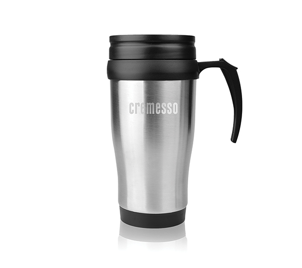 Cremesso Nerezový cestovní termohrnek, 0,4 l  10171250