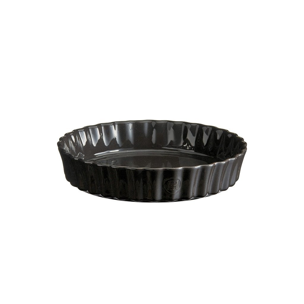 Emile Henry Hluboká koláčová forma, Ø 24,5 cm, pepřová 796024