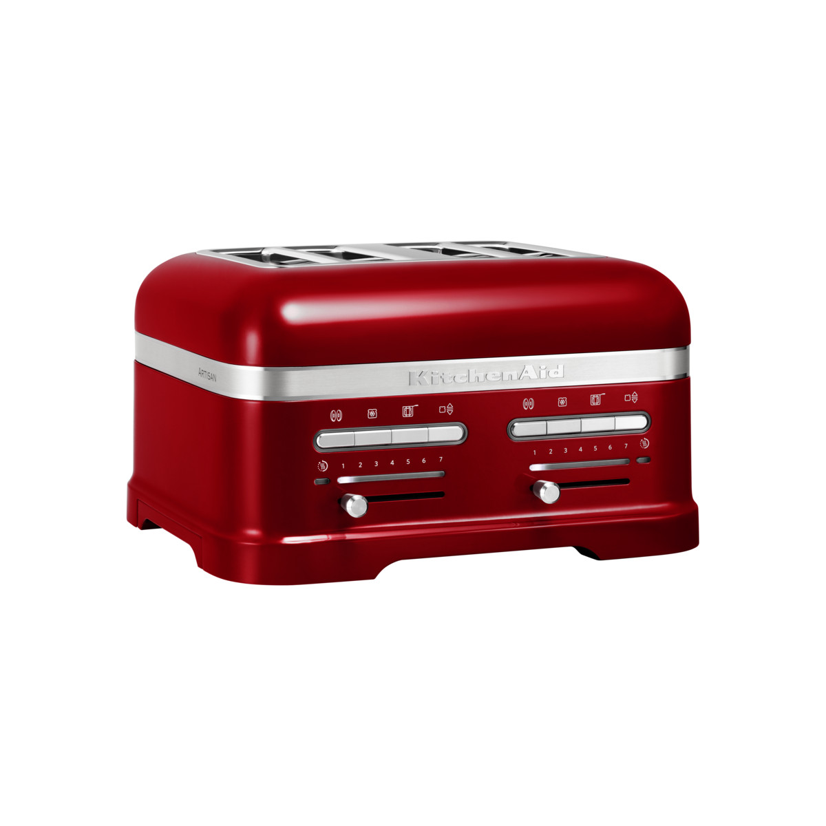 KitchenAid Toaster Artisan KMT4205, 4 plátkový, červená metalíza 5KMT4205ECA