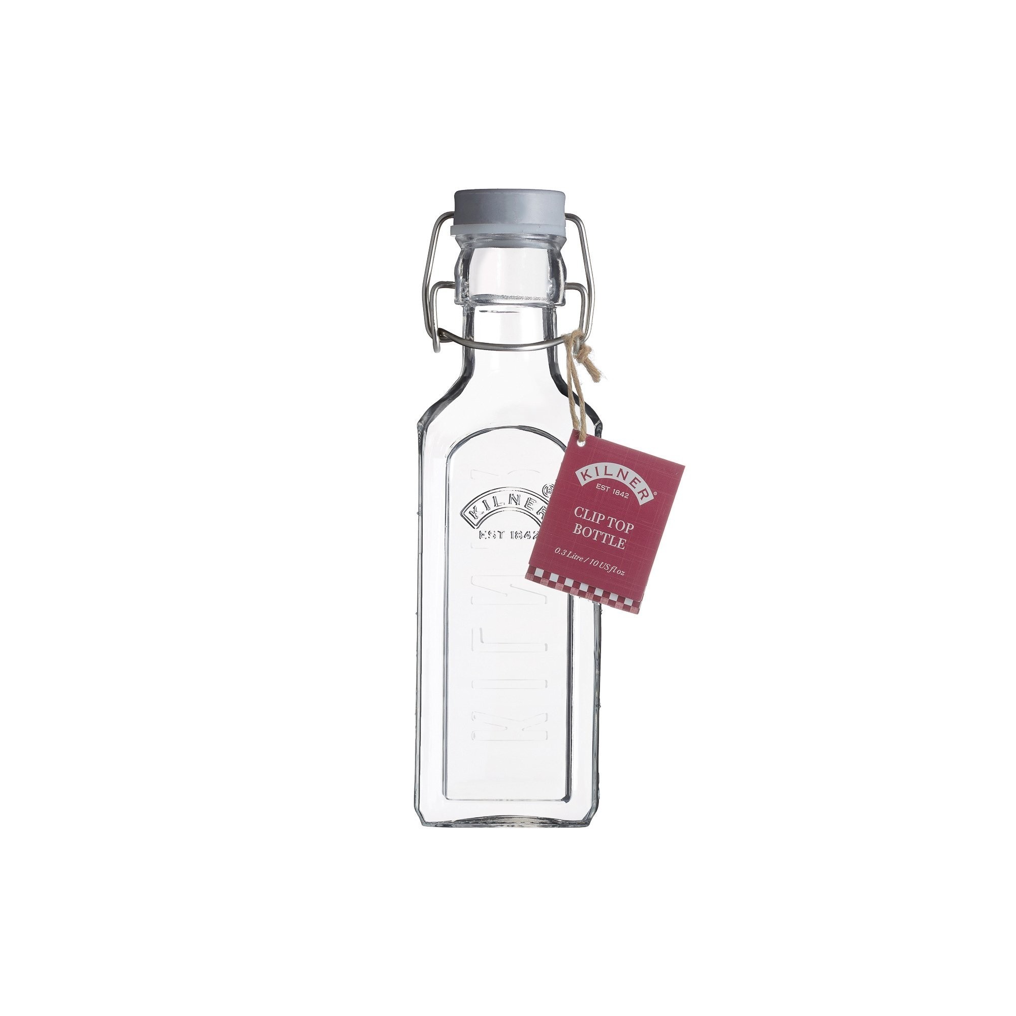 Kilner Lahev s klipem hranatá, 0,33 l 0025.005