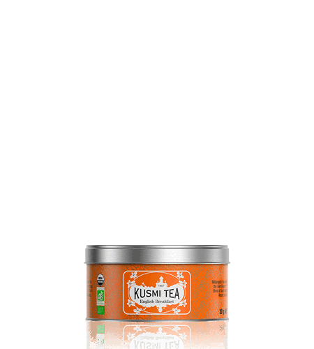 Kusmi Tea Sypaný černý čaj English Breakfast Bio, kovová dóza 20 g 21647A1030