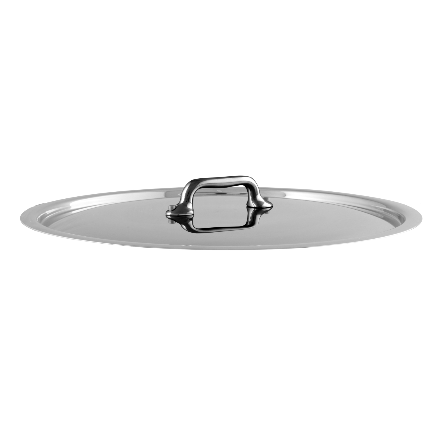 Mauviel Nerezová poklice s černým úchytem M'Urban 3 Onyx, Ø 18 cm 301818