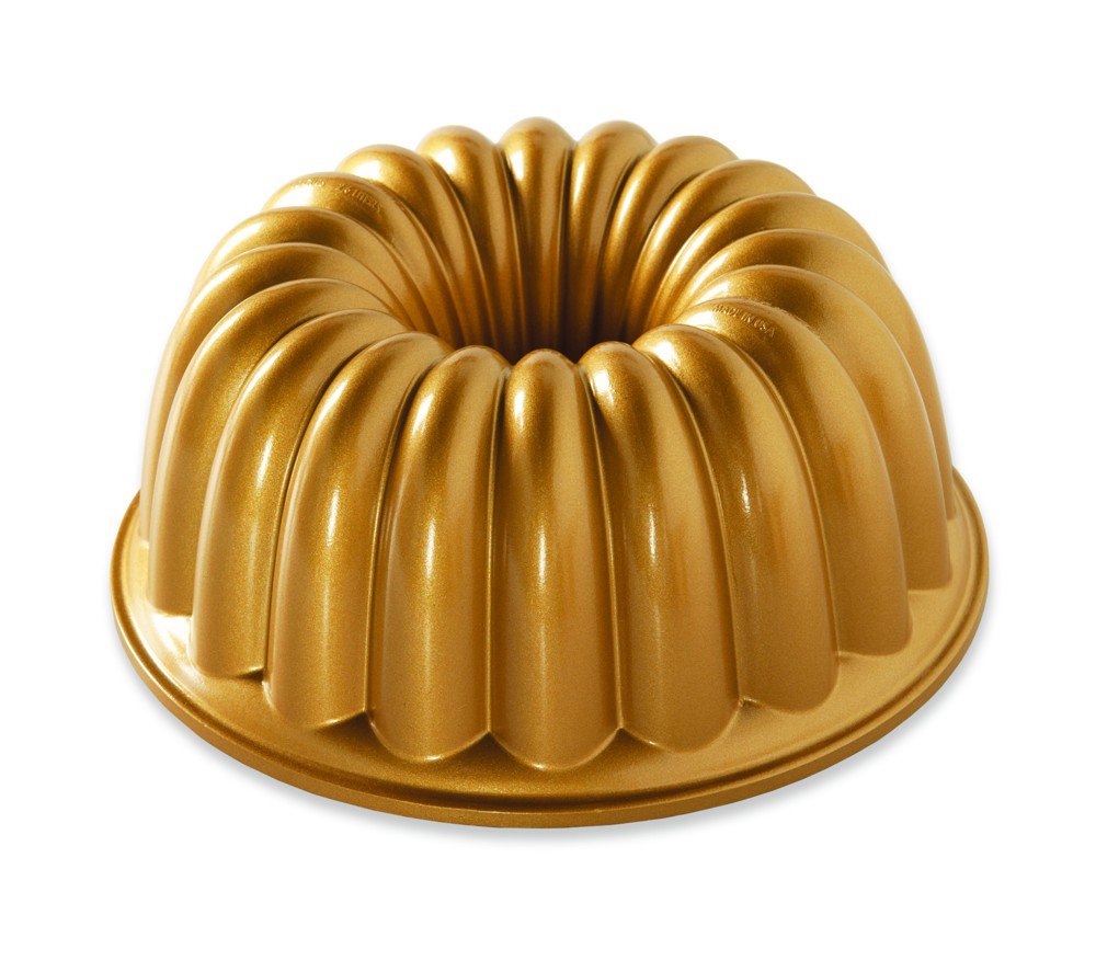 Nordic Ware Forma na bábovku Elegant, zlatá, 2,3 l 58677