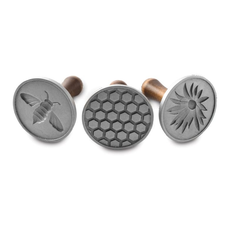Nordic Ware Razítka na sušenky Honey Bee, sada 3 ks 1250