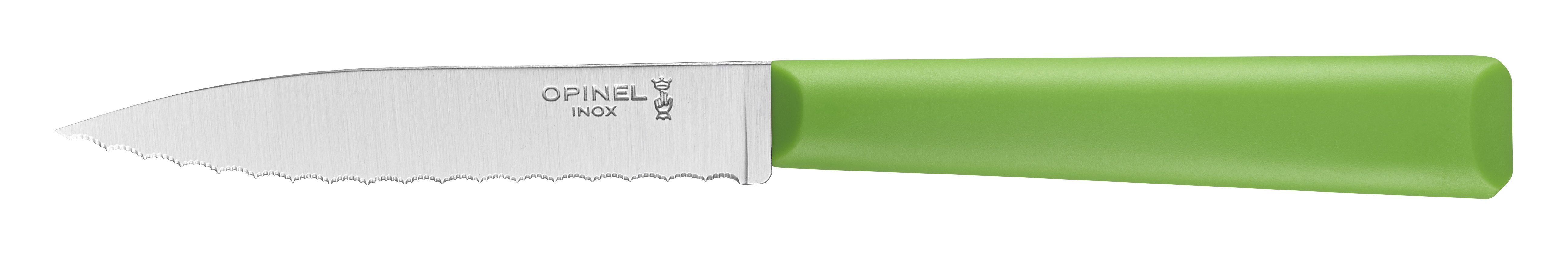 Opinel Zoubkovaný nůž Essentiels N°313, 10 cm, zelený 2354