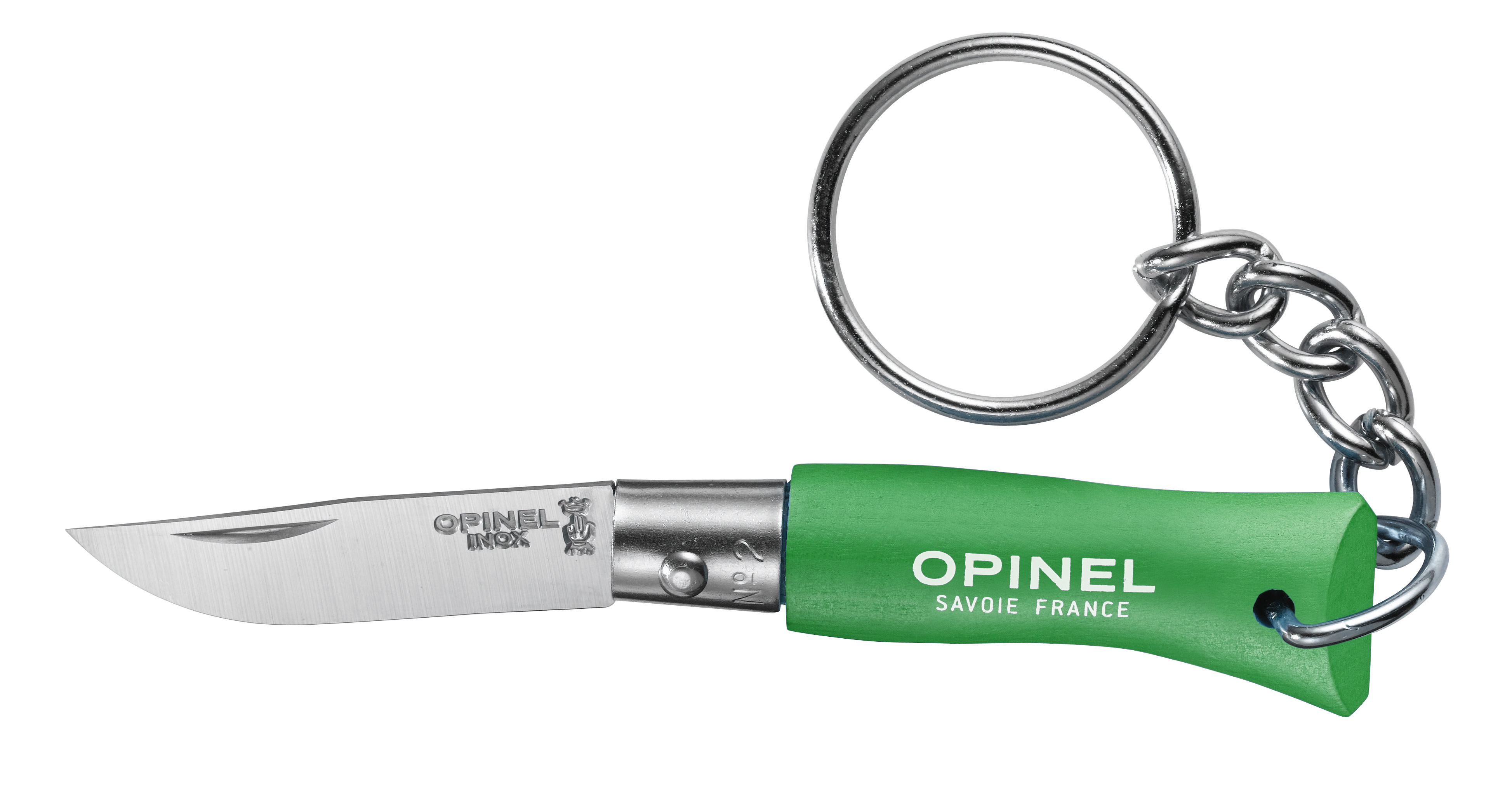 Opinel Klíčenka N°02, zelená 2273