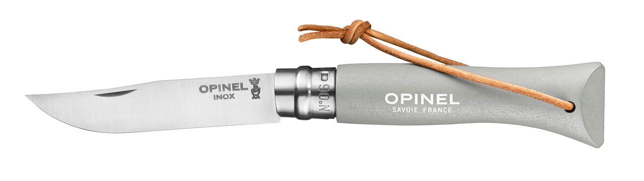 Opinel VRI N°06 nůž Trekking, světle šedá, 7 cm 2202