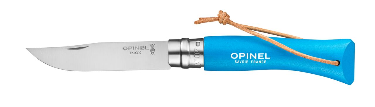 Opinel VRI N°07 nůž Trekking, azurová, 8 cm 002206