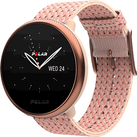 Polar Ignite 2 fitness hodinky, růžové, velikost S/L 90085186