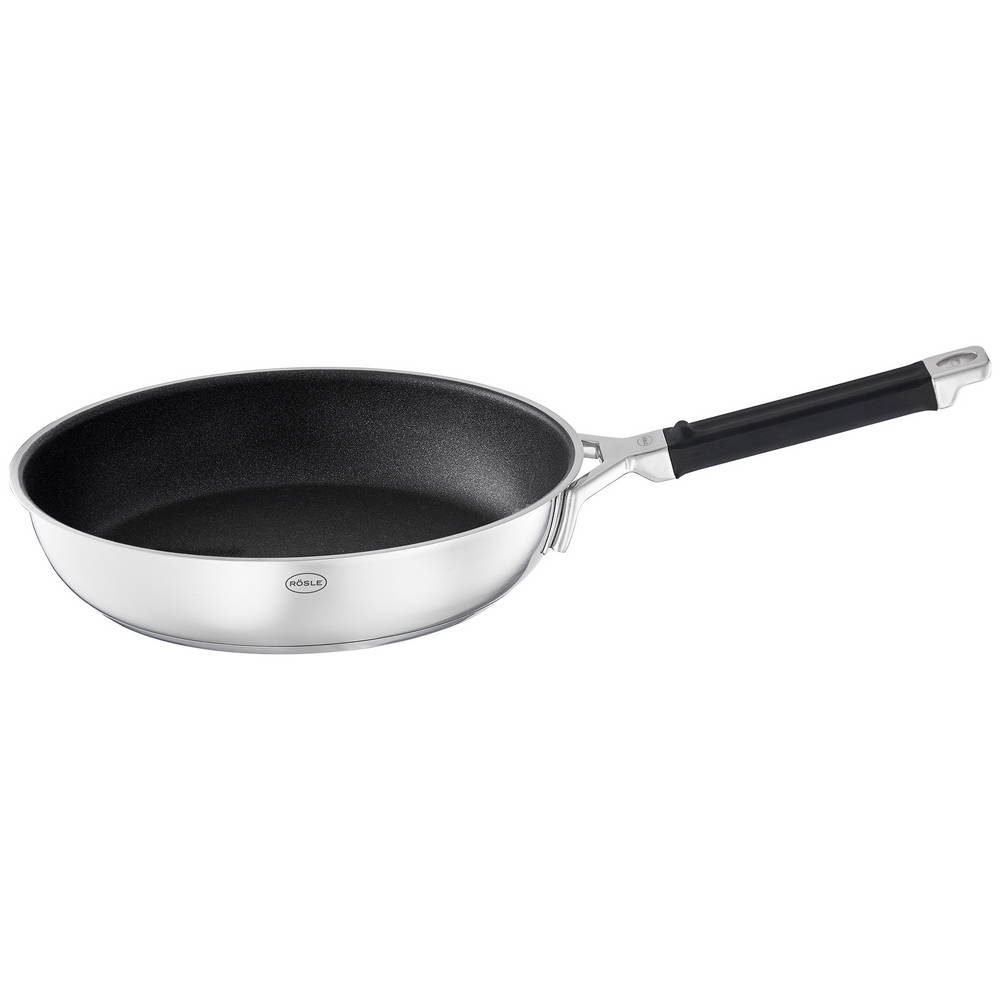 Rösle Nerezová pánev s nepřilnavým povrchem Silence Pro, 24 cm 91971