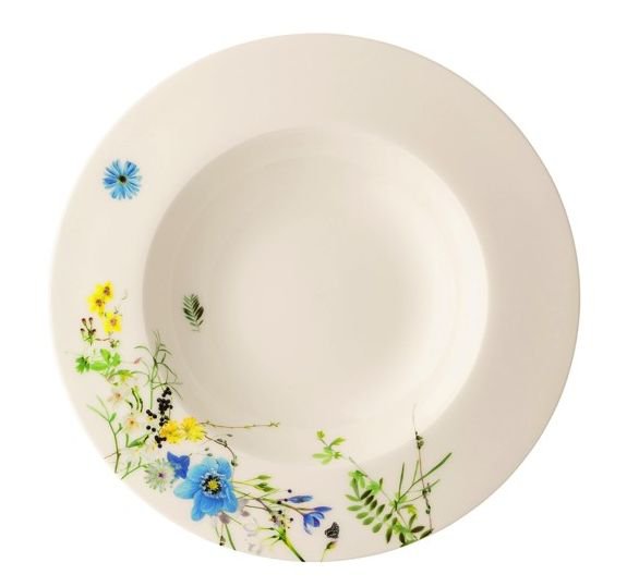 Rosenthal Fleurs des Alpes Hluboký talíř s okrajem, 23 cm 10530-405108-10123