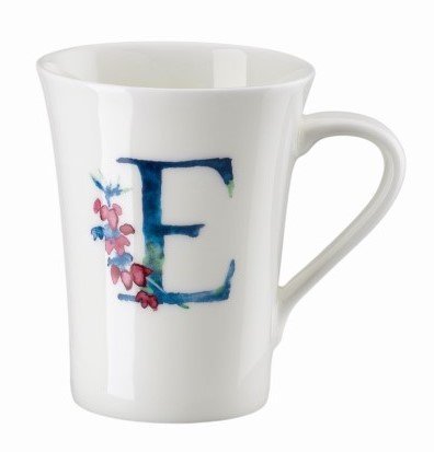 Rosenthal Hrnek v dárkovém balení Květinová abeceda, písmeno E, květina Erica, 400 ml 02048-727384-15505