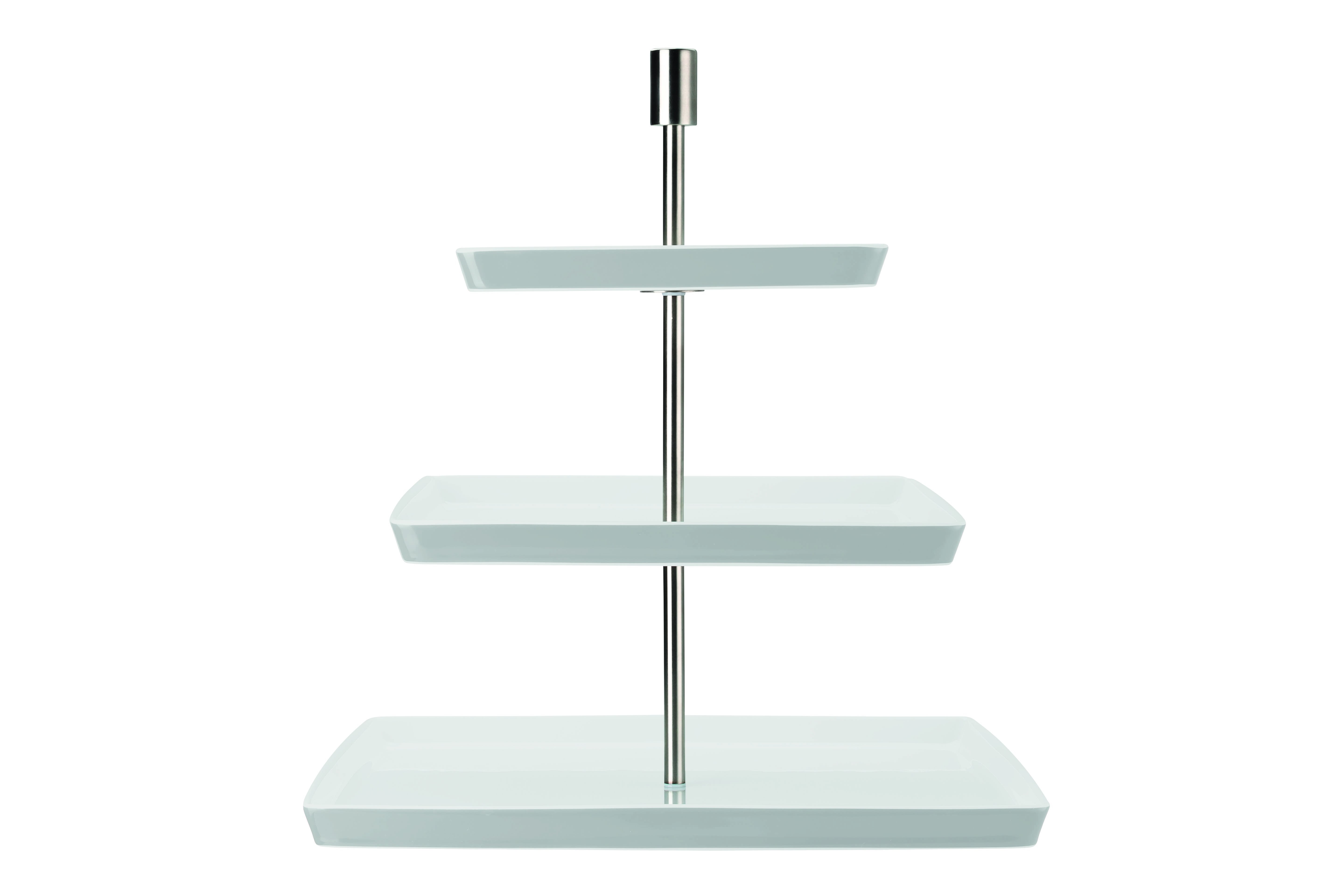 Rosenthal Thomas Loft Etažér třípatrový, čtvercový, 19-25-32 cm 11900-800001-25318