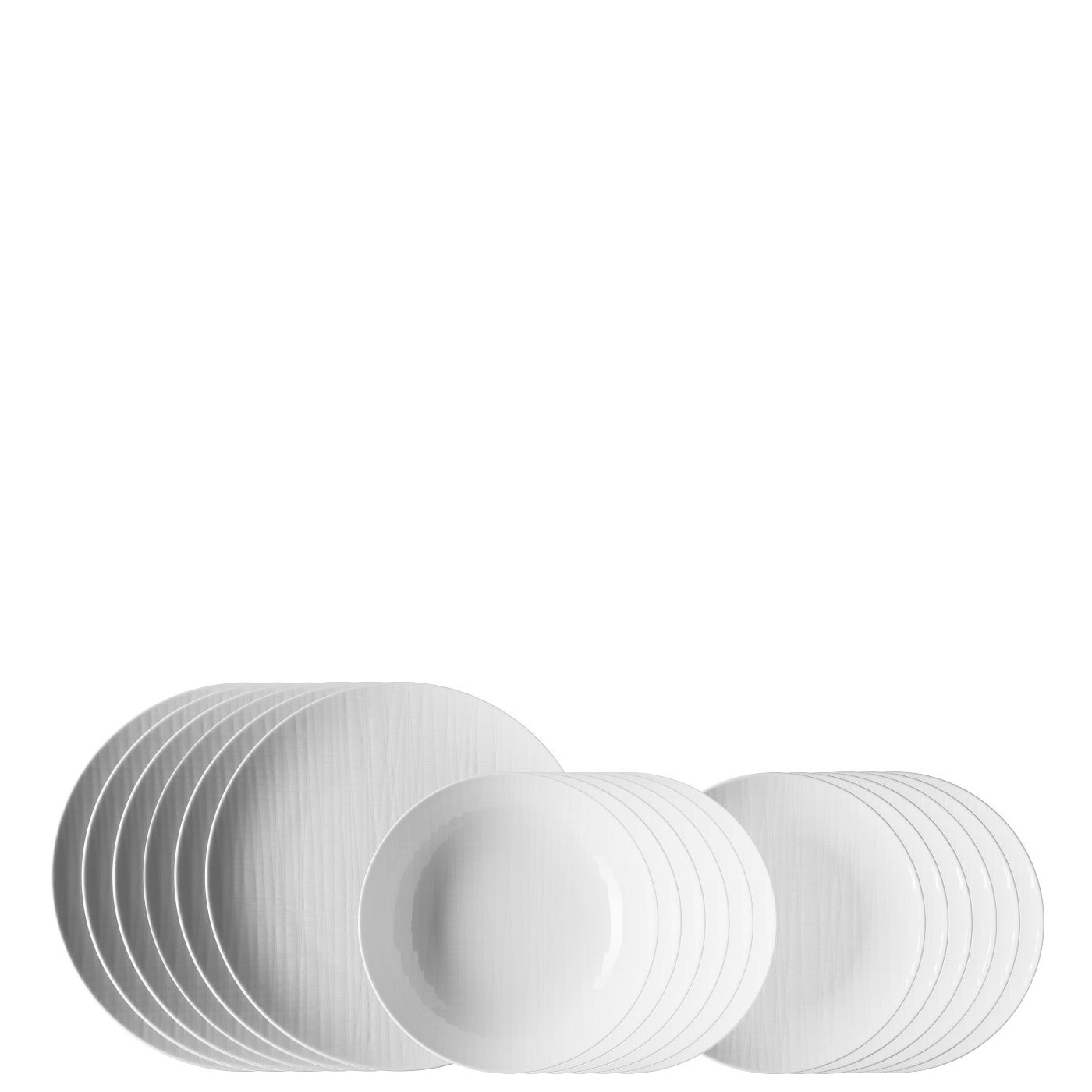 Rosenthal Jídelní sada Mesh White, 18 ks 11770-800001-28421