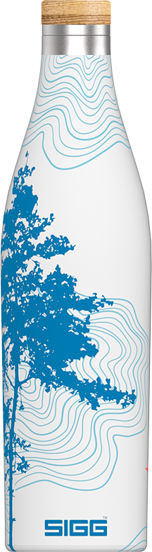 Sigg Dvoustěnná nerezová láhev na vodu Meridian Sumatra Tree, 0,5 l 8971.00