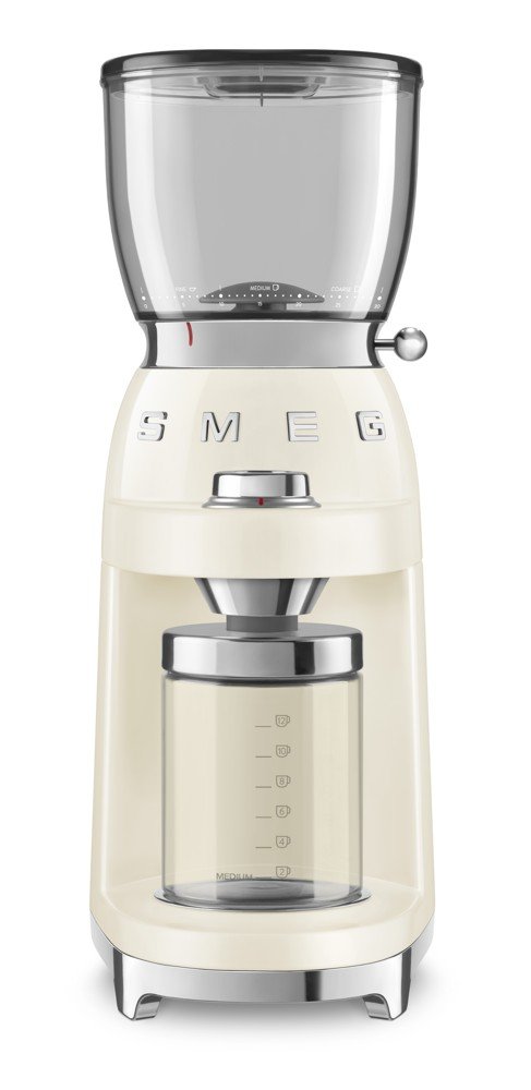 Smeg Mlýnek na kávu 50´s Retro Style, krémový CGF01CREU