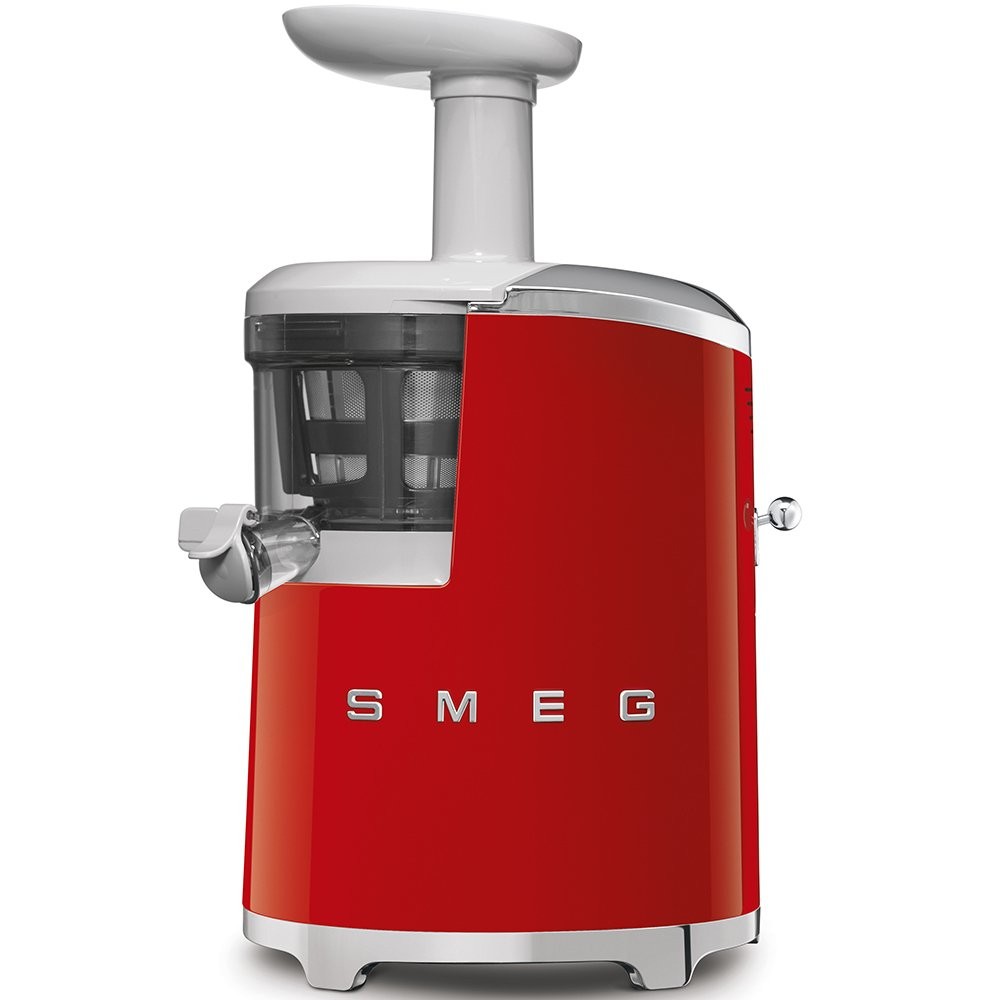 Smeg Šnekový odšťavňovač 50´s retro style, červený SJF01RDEU