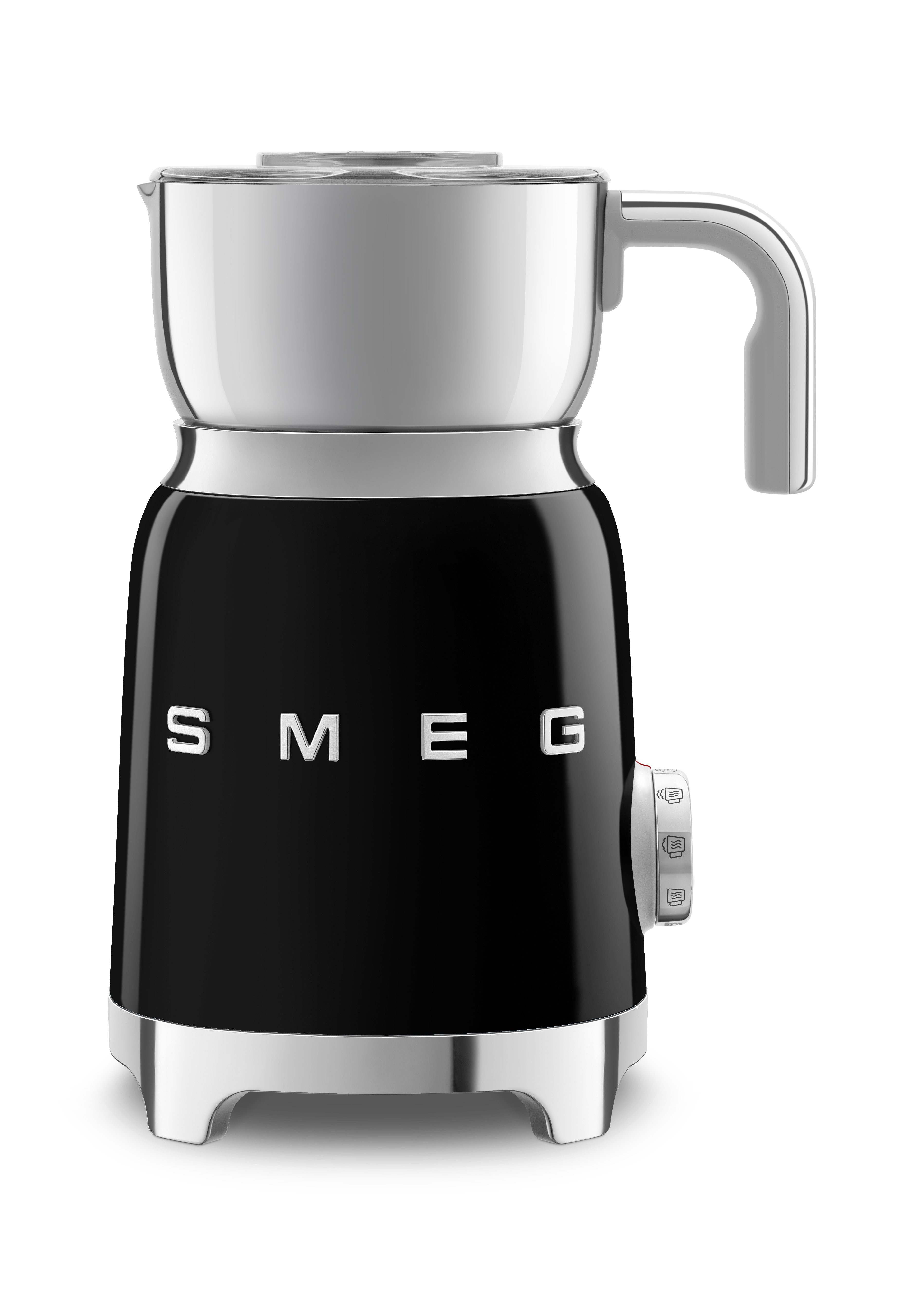 Smeg Napěňovač mléka 50´s Retro Style, černý MFF01BLEU