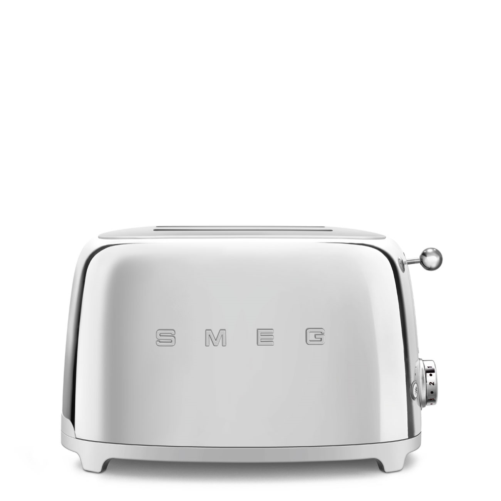 Smeg Toustovač TSF01, 2x2, 50's Retro Style, chromová TSF01SSEU