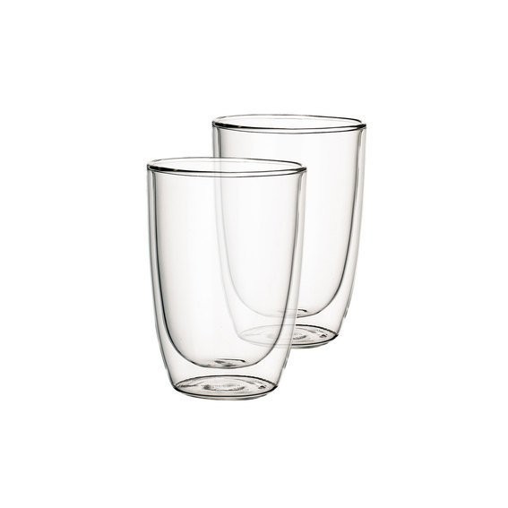Villeroy & Boch Artesano Hot&Cold Beverages univerzální skleněný hrnek bez ouška 0,39 l, sada 2 ks 11-7243-8099