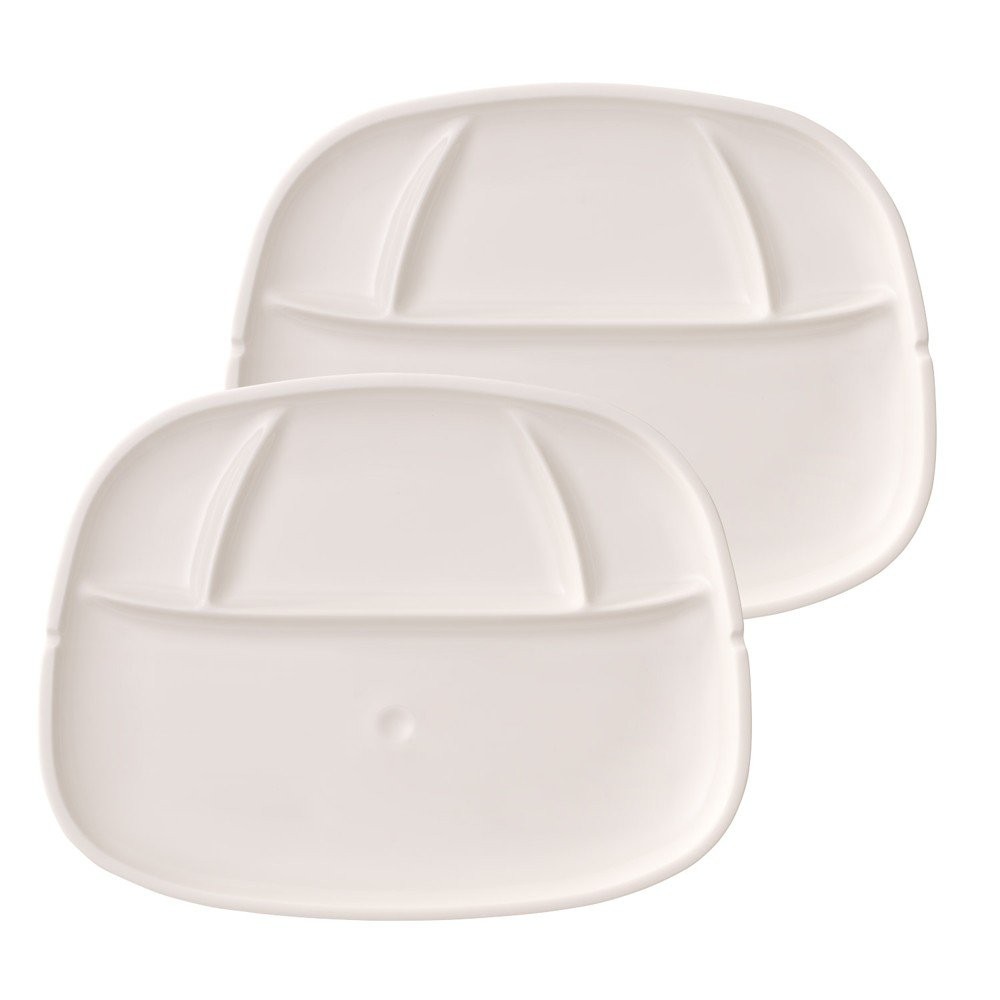 Villeroy & Boch BBQ Passion Talíř na Špízy M, sada 2 ks 10-4189-7538 bílá 32 cm