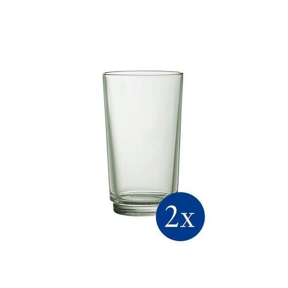 Villeroy & Boch It’s my match sklenice na longdrink, 0,41 l, světle zelené, 2 ks 11-3697-8266