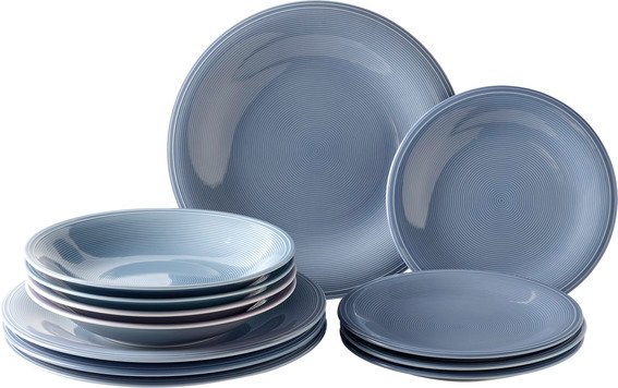 Villeroy & Boch Like Color Loop Horizon porcelánová jídelní sada, 12 ks 19-5280-7271