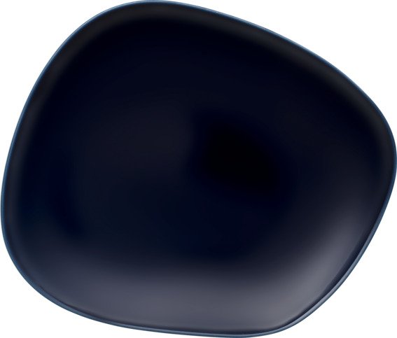 Villeroy & Boch Like Organic Dark Blue jídelní talíř, 27 cm 19-5290-2610