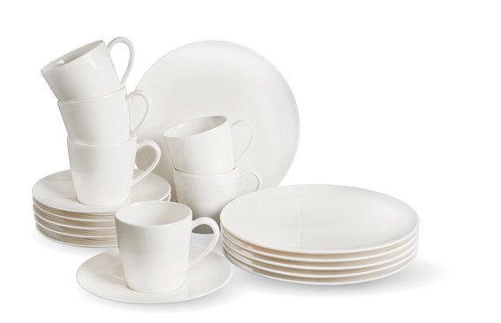 Villeroy & Boch Like Voice Basic porcelánový kávový servis, 18 ks 19-5294-7126
