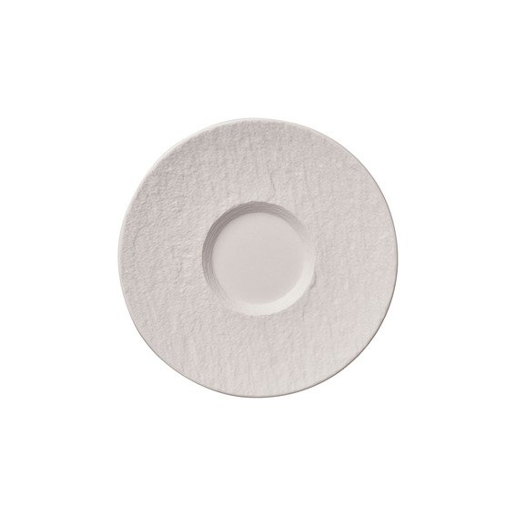Villeroy & Boch Manufacture Rock Blanc kávový podšálek, Ø 15,5 cm 10-4240-1310