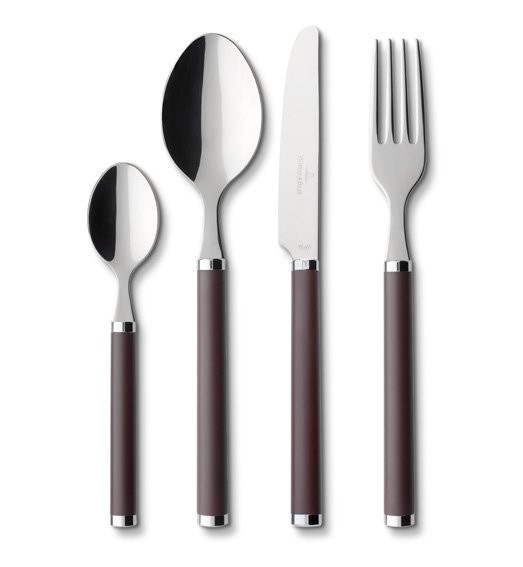 Villeroy & Boch Play! Chocolate Brown sada příborů, 24 ks 12-6364-9033