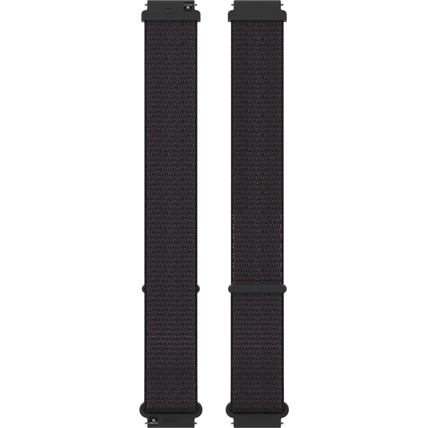 Polar Řemínek 20 mm suchý zip M/L, černá 91081807