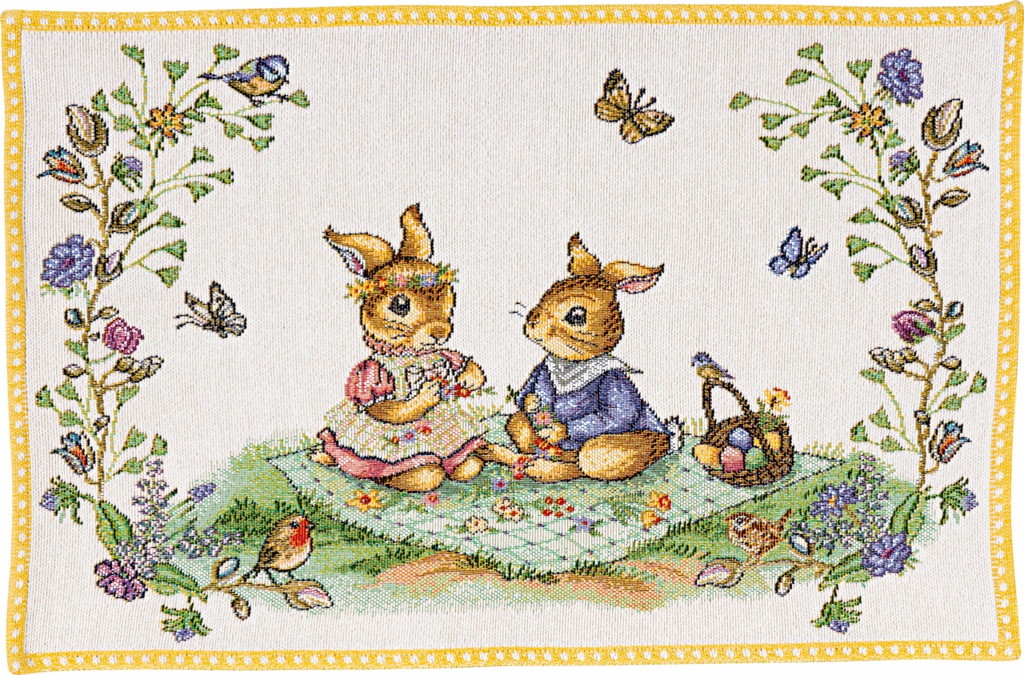 Villeroy & Boch Spring Fantasy bavlněná prostírka, piknik, 32 x 48 cm 14-8644-6123