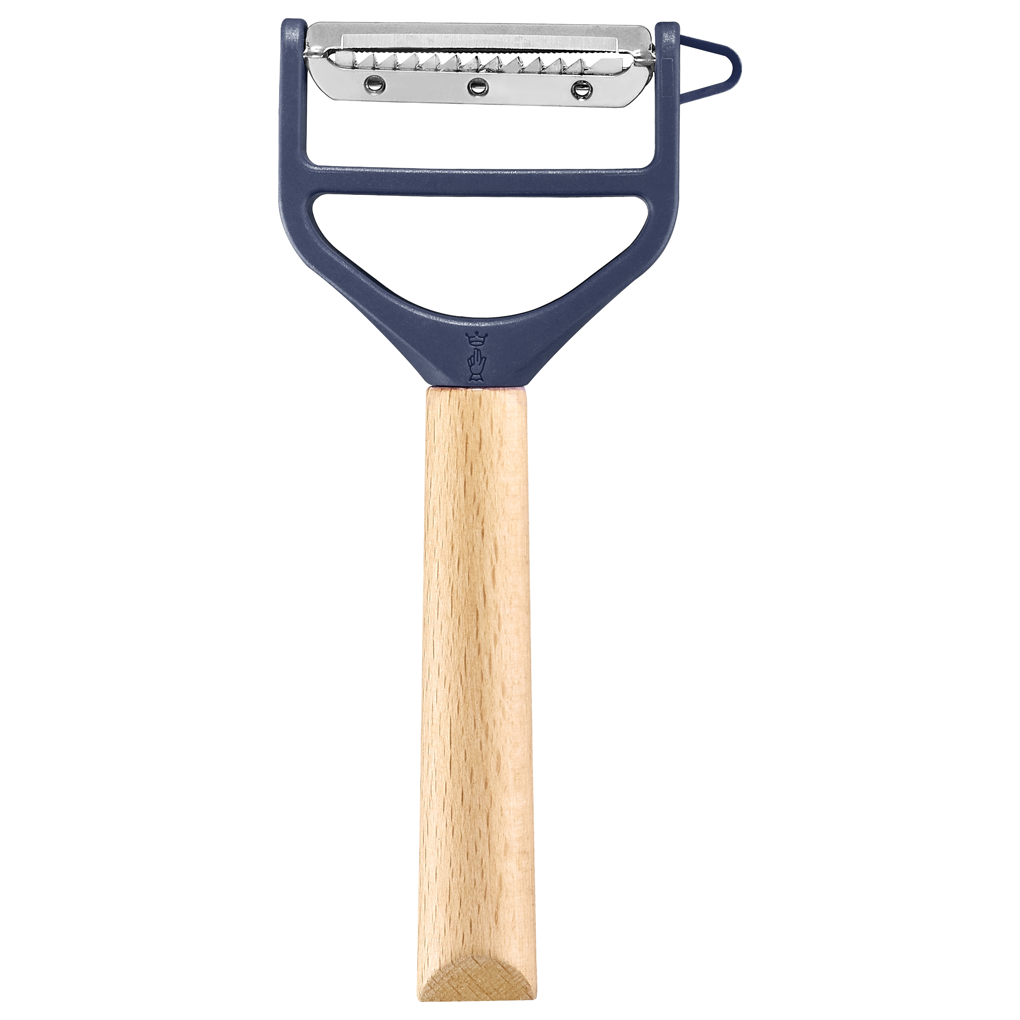 Opinel Dřevěná škrabka T-DUO modrá 002431