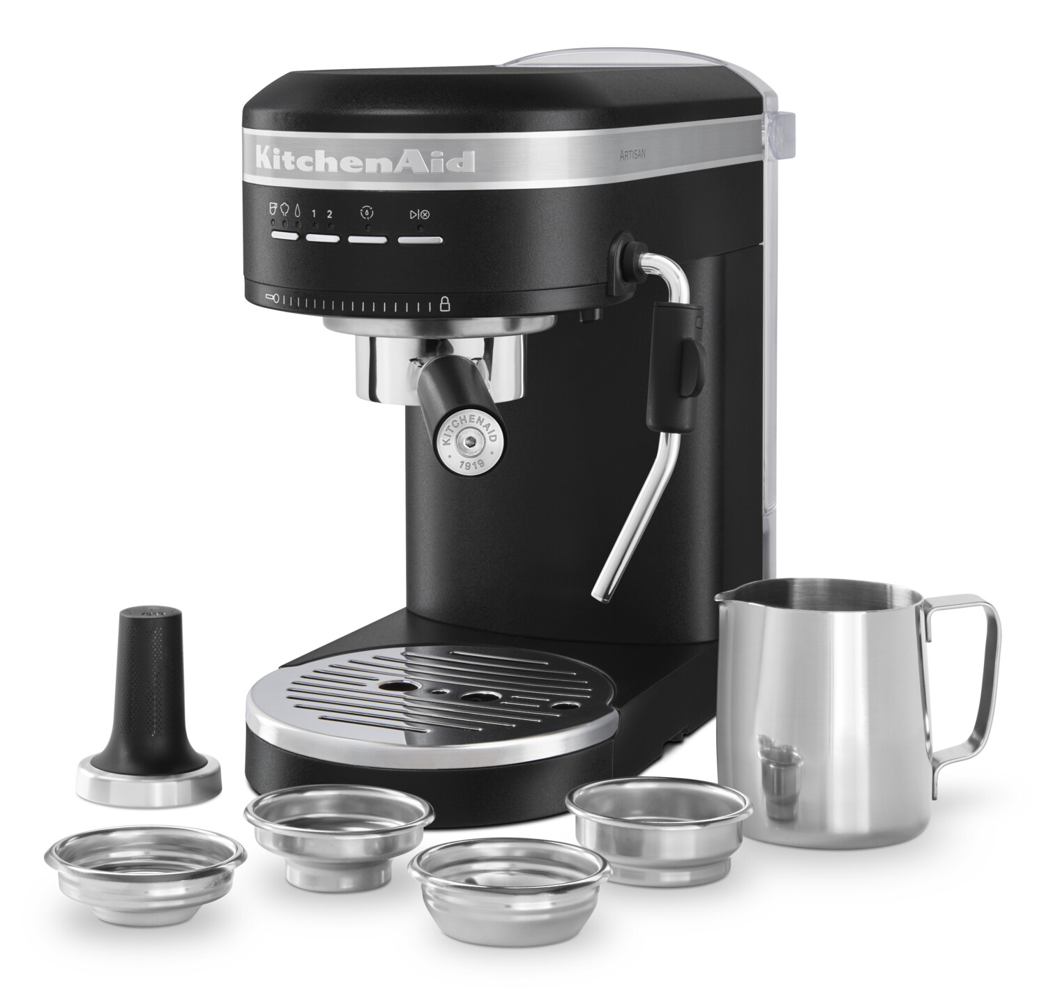 KitchenAid Automatický kávovar Artisan černá litina 5KES6503EBK