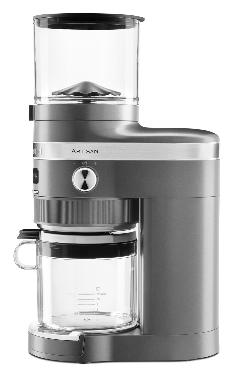 KitchenAid Mlýnek na kávu Artisan 5KCG8433, stříbřitě šedá 5KCG8433EMS