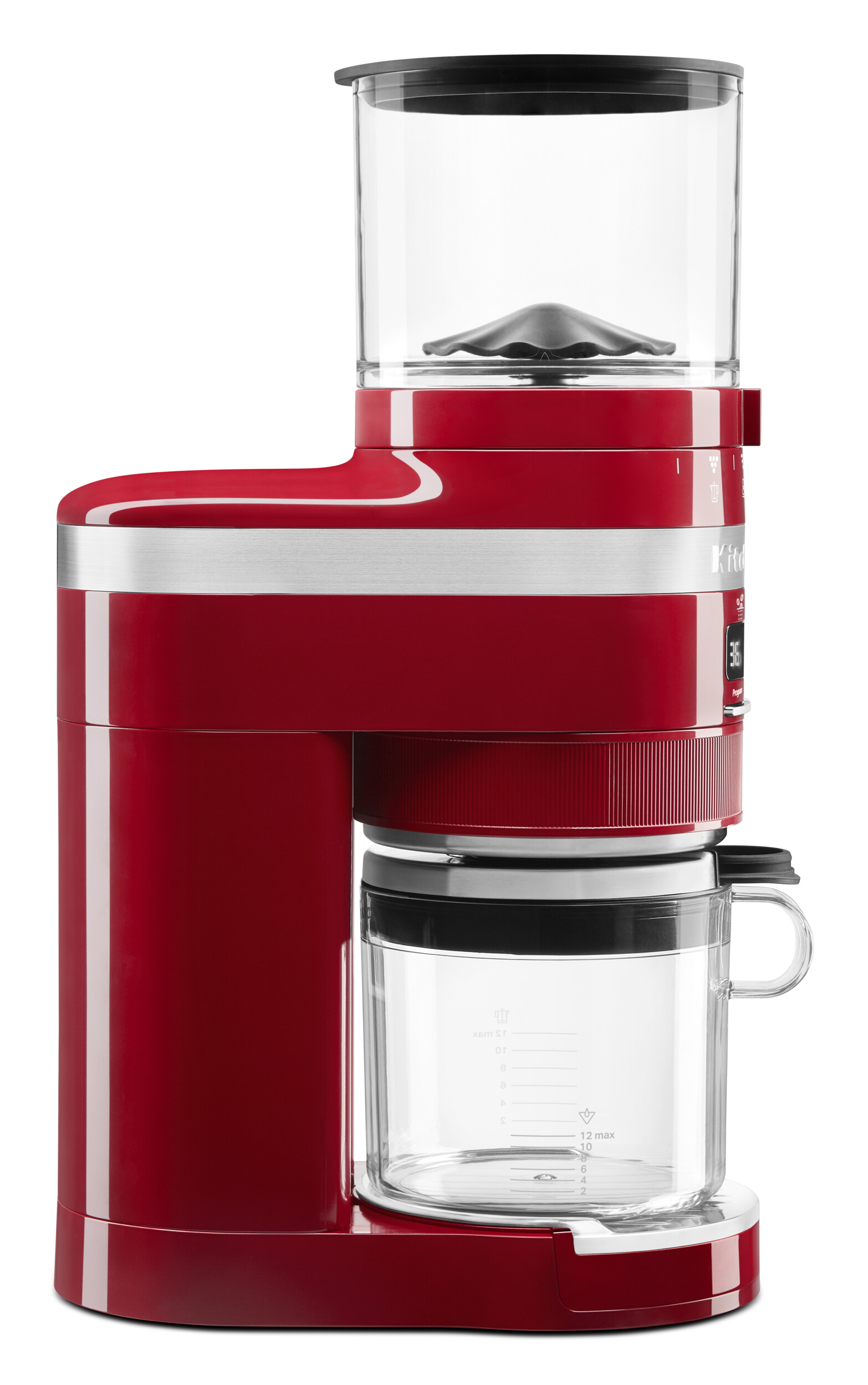 KitchenAid Mlýnek na kávu s mlecími kameny 5KCG8433, královská červená 5KCG8433EER