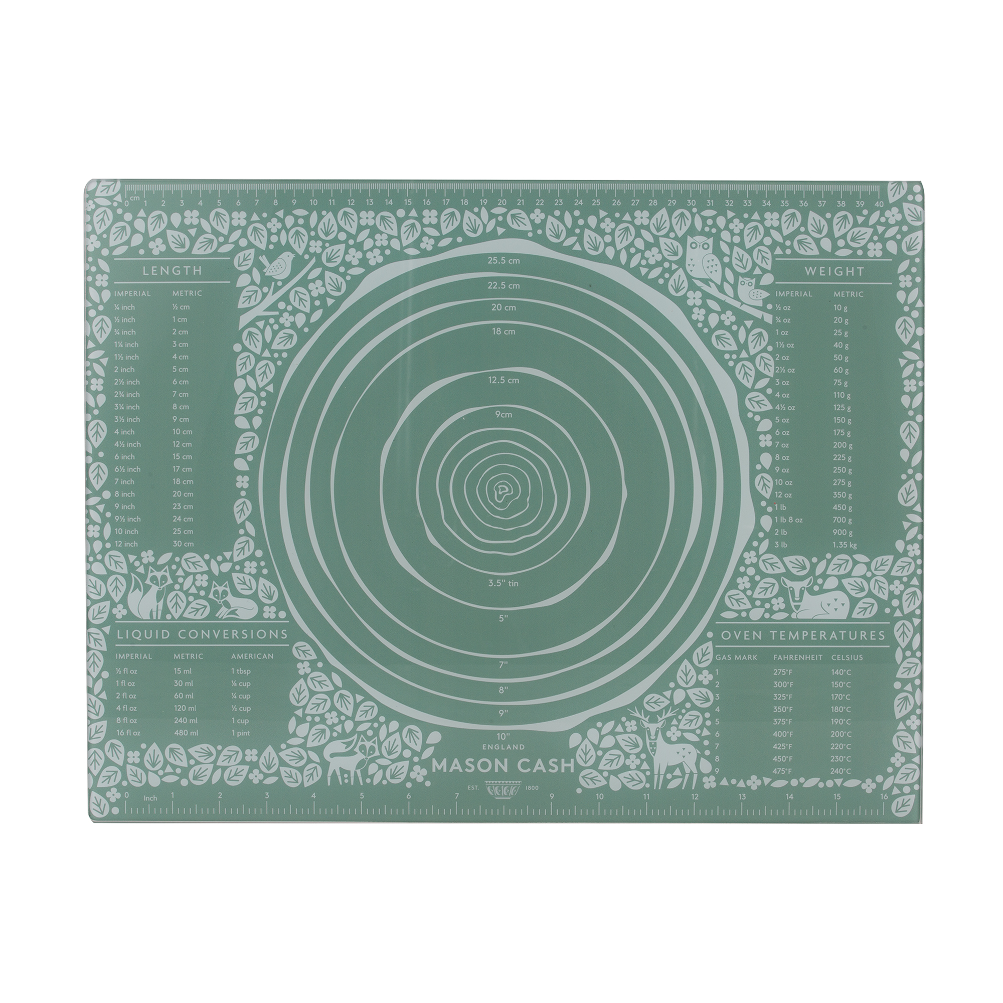 Mason Cash Skleněná podložka na těsto, 35 x 45 cm 2002.237