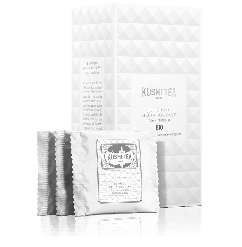 Kusmi Tea Porcovaný bílý čaj Alain Ducasse Bio, 24 sáčků 21687A1170