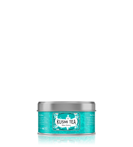 Kusmi Tea Sypaný zelený čaj Blue Detox, kovová dóza 20 g BLUE025