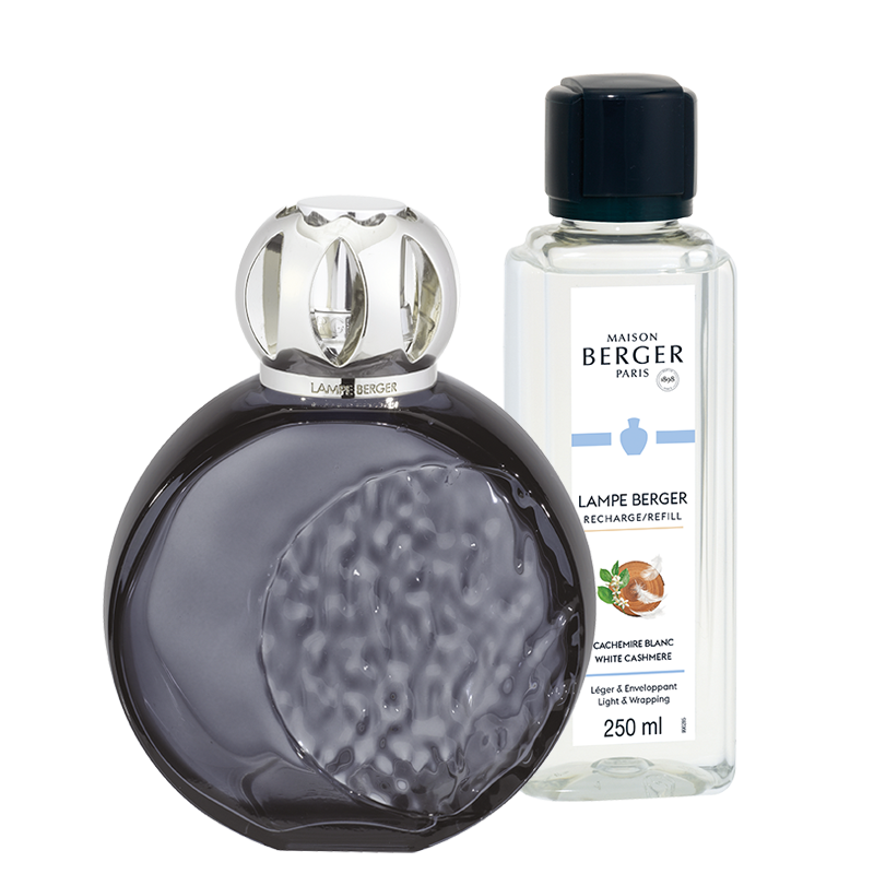 Maison Berger Paris Dárková sada: katalytická lampa Astral + Bílý kašmír, 250 ml, šedá 4758