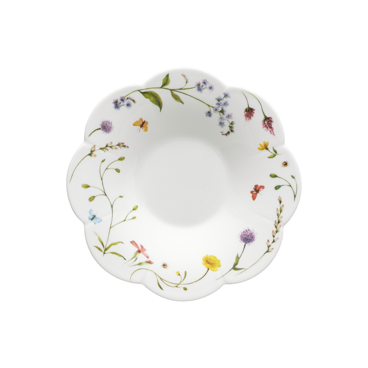 Rosenthal Hluboký talíř vlnkovaný Nora Spring Vibes, Ø 24 cm 02048-726041-25274