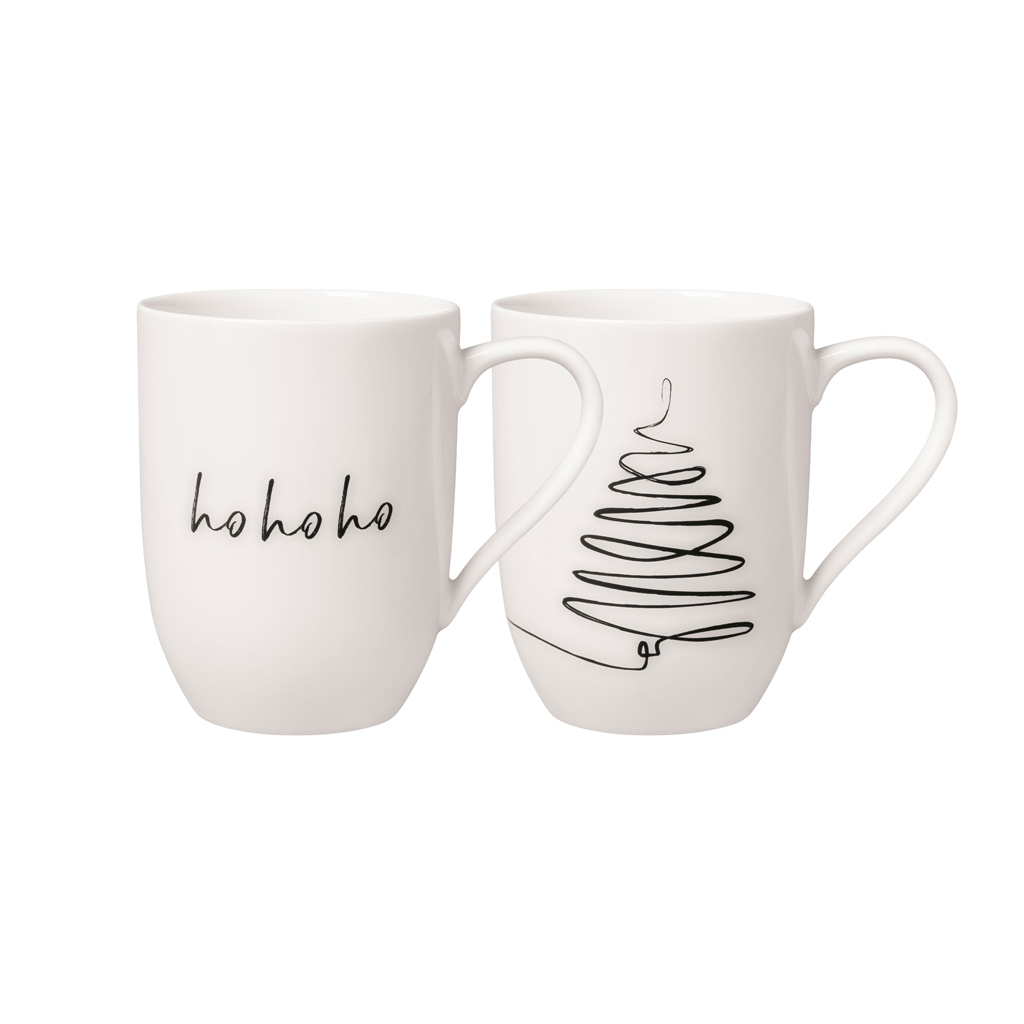 Villeroy & Boch Sada dvou hrnků Statement XMAS stromeček, 0,34 l 10-1621-8404
