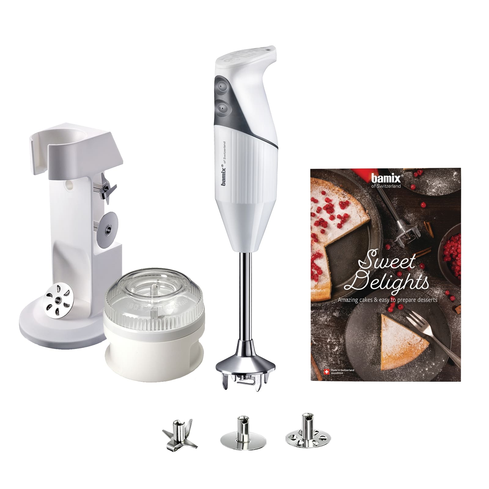 Bamix Tyčový mixér Sweet Delights 200 W, bílá 1002.201