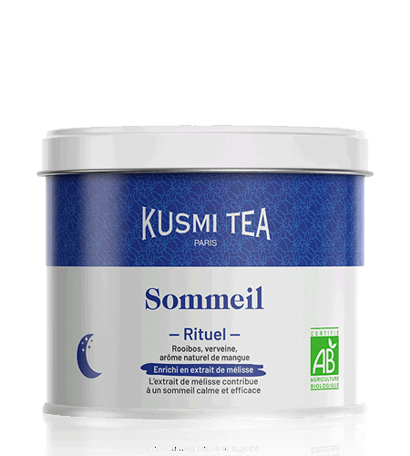 Kusmi Tea Sypaný bylinný čaj pro kvalitní spánek Sleep Ritual, kovová dóza 100 g 21251A1070
