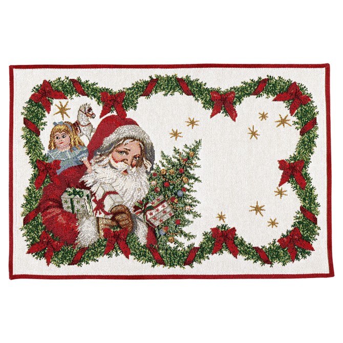 Villeroy & Boch Gobelínová prostírka Toy‘s Fantasy 2024, Santa, 32 x 48 cm 14-8332-6123